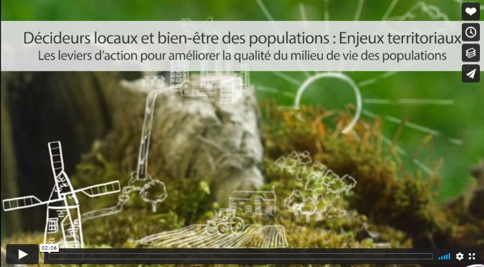 lien vers la vidéo "Décideurs locaux et bien être des populations"