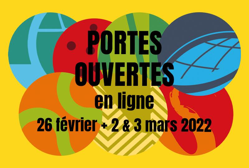 JPO en ligne de l'EHESP le 26 février + 2 et 3 mars 2022 Affiche : Les portes ouvertes en ligne de l'EHESP le 26 février + 2 et 3 mars 2022